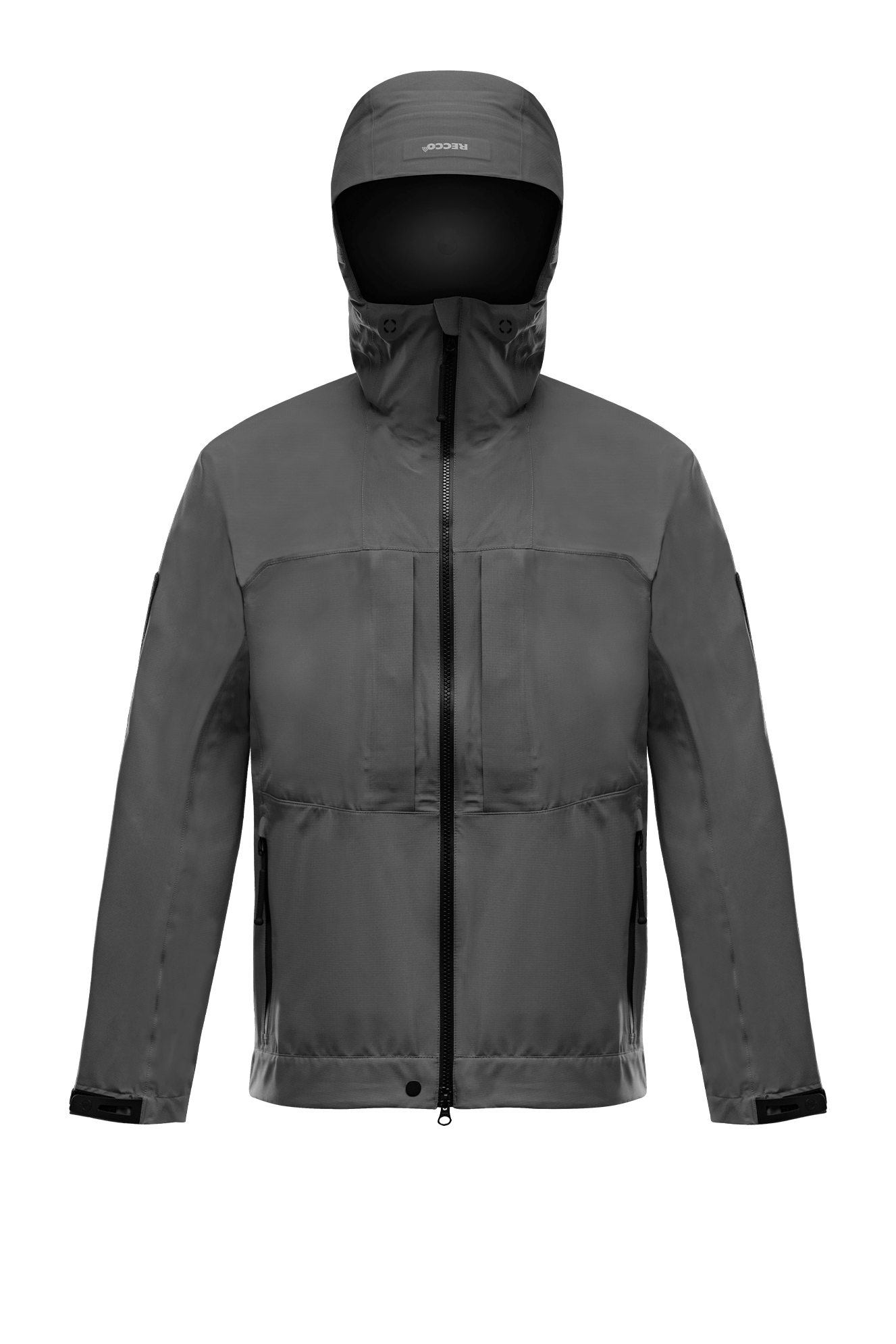 Aigis Jacket | Grey Waterproof Hiking & Mountaineering Hard Shell