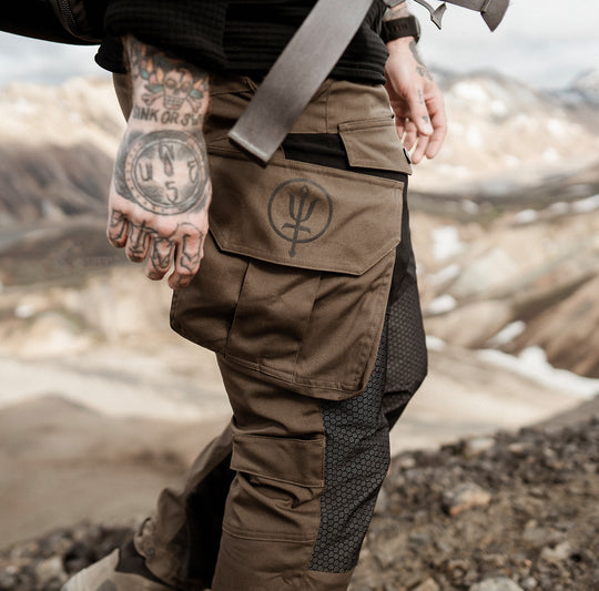 CHARGE TROUSERS in Grey | All weather high performance hiking trousers ...