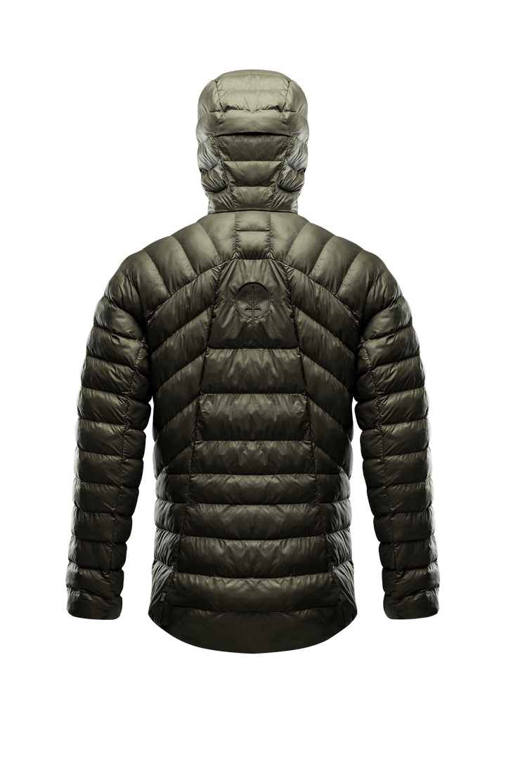 Ithax Jacket | Men's Green Hooded Synthetic Insulation Jacket – ThruDark