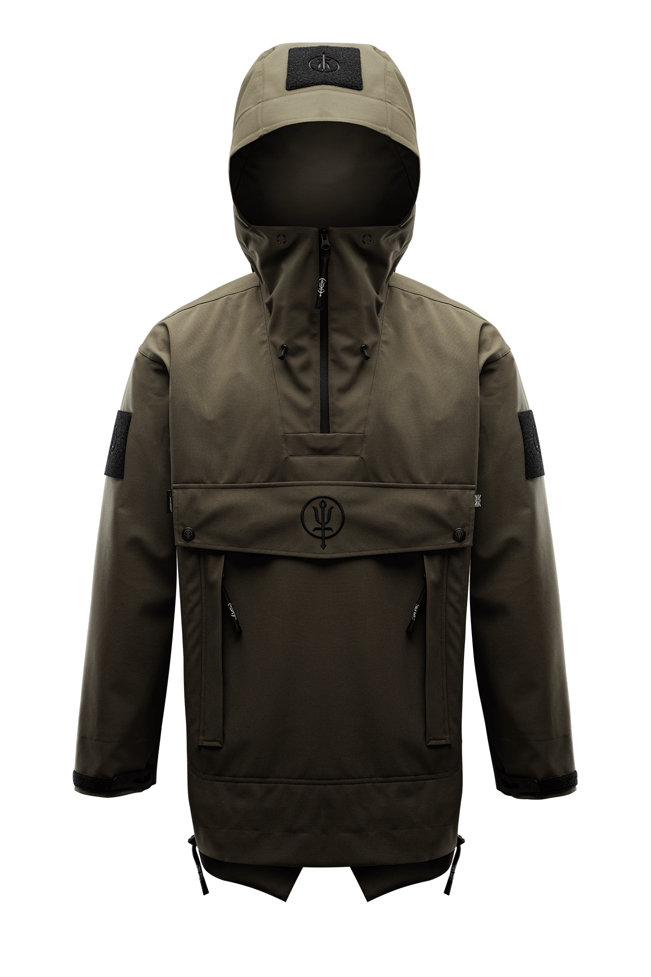 Scout Smock Jacket | Men's Khaki Green Waterproof Smock | Thrudark ...